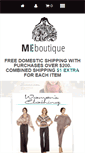 Mobile Screenshot of meboutiques.com